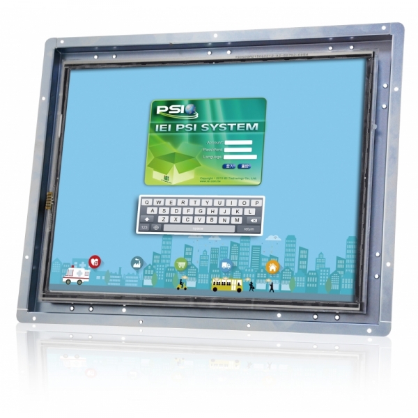 19" Open Frame Industrial Monitor LCD-KIT-F19A