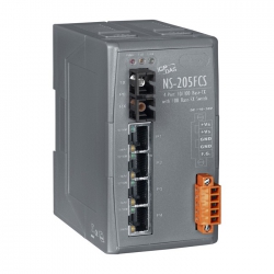 Switch Ethernet 4 Ports avec 1 Port Fibre NS-205FCS