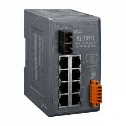 Switch Ethernet 8 Ports avec 1 Ports Fibre NS-209FC