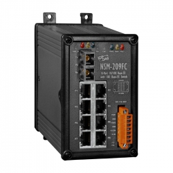 Switch Ethernet 8 Ports avec 1 Ports Fibre NSM-209FC