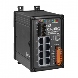 Switch Ethernet 8 Ports avec 1 Ports Fibre NSM-209FCS