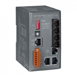 5-Port Real-time Redundant Ring Switch with 2-Fiber Port RS-405FC