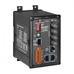 Switch Redondant 5 Ports avec 2 Ports Fibre RSM-405FT